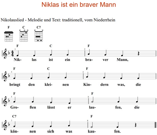 Niklas ist ein braver Mann