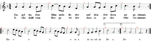 engel-haben-himmelslieder, Noten