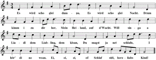 es-wird-scho-glei-dumper, Noten