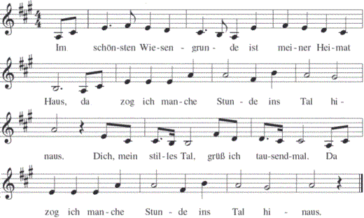im-schoensten-wiesengrunde, Noten