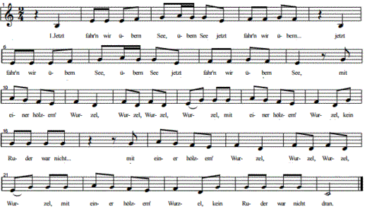 jetzt-fahrn-wir-uebern-see, Noten