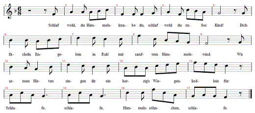schlaf-wohl-du-himmelsknabe-du, Noten